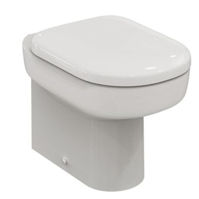 Ideal Standard Playa toiletzitting - d-vorm - wit