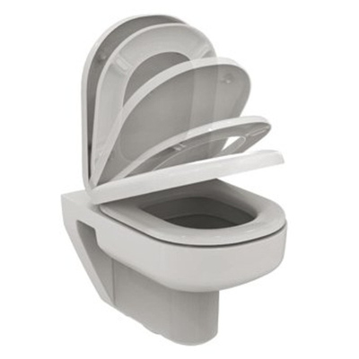 Ideal Standard Playa lunette de toilette avec fermeture amortie Blanc
