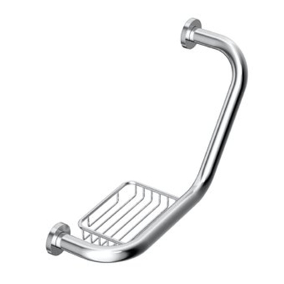 Ideal Standard Iom barre d'appui avec porte-savon filaire chrome