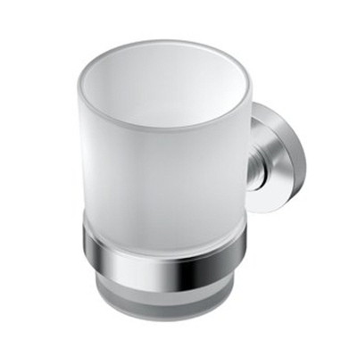 Ideal Standard Iom porte-verre avec gobelet mat chrome mat