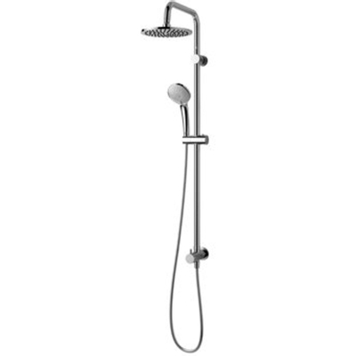 Ideal Standard Idealrain Colonne de douche pour robinet encastrable avec douchette et douche de tête et barre de douche chrome