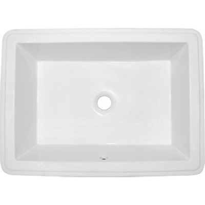 Ideal Standard Strada lavabo encastré sous plan 60x43.5cm avec trop-plein sans trou de robinetterie blanc