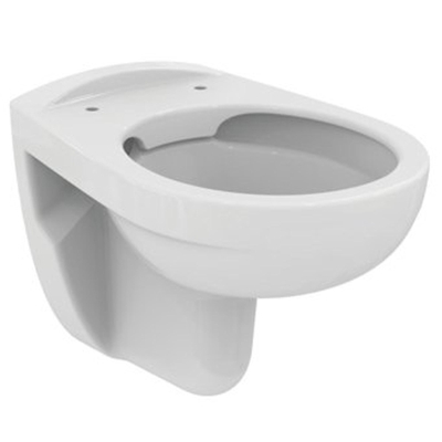 Ideal Standard Eurovit WC suspendu à chasse profonde sans bride 35.5x52cm blanc