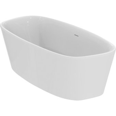 Ideal Standard Dea baignoire autoportante en matière synthétique acrylique ovale 190x90cm avec pieds et trop-plein blanc