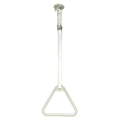 Handicare Linido poignée triangulaire pour fixation au plafond blanc