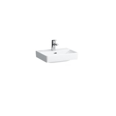 Laufen Pro s Lave-mains 36x25cm 1 trou pour robinet à droite avec trop-plein blanc