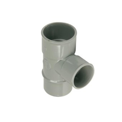 Wavin colle pvc t piece 88° 50mm 2xmof + 1xspigot