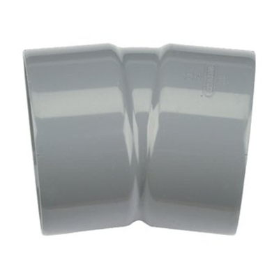 Wavin Coude à coller PVC 45° 50mm manchon/manchon