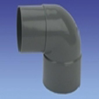 Wavin Coude court à coller PVC 90° emboîture/bout mâle 110mm