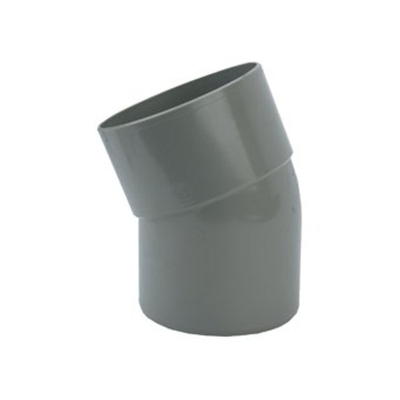 Wavin hwa bend 45° sleeve/spigot 80mm grey