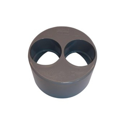 WavinPVC lijm verloopring dubbel110x50/50mm
