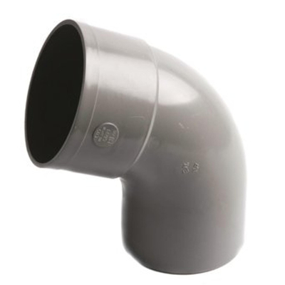 Colle PVC Wavin coude 67° mâle/femelle 110mm