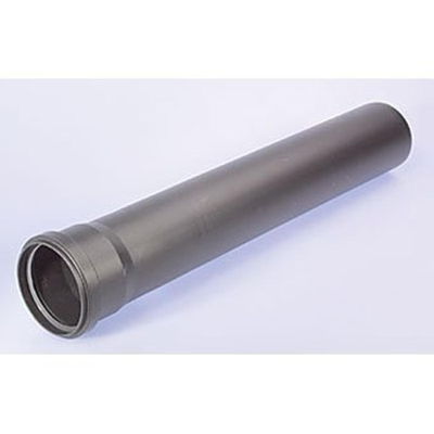 Burgerhout luchttoevoerbuis Ø100 l=250mm PP zwart