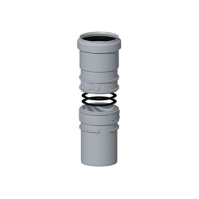 Burgerhout Miniflex accouplement flexible 60mm spigot flex socket pp