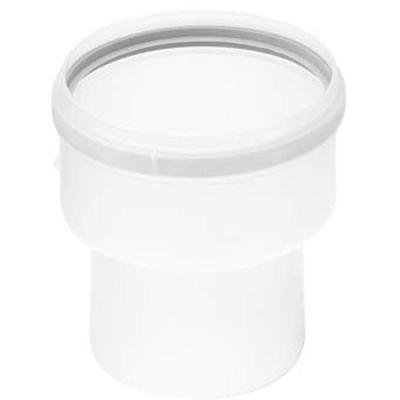 Burgerhout Bm pp conduit de fumée agrandi 60 80mm gris