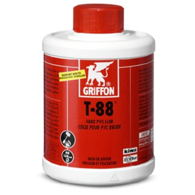 Griffon PVC lijm T88 Kiwa Komo blik à 5000 ml