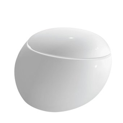 Laufen Il Bagno Alessi One hangtoilet – spoelrandloos – diepte 58,5 cm – glans wit LCC