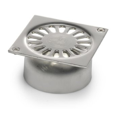 Aquaberg Grille en acier inoxydable pour 182101040 82x82mm incl. siphon anti-odeur