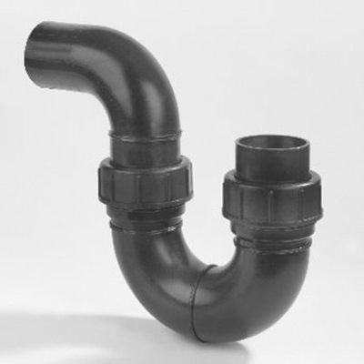 Dyka pe siphon universel 110mm avec douille à collet