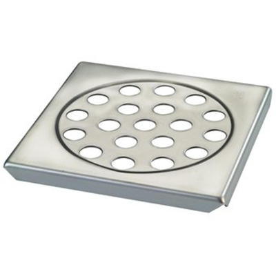 Van den Berg Grille inox 18x18cm pour siphon de sol 2070 402 223 403