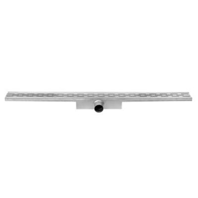Easy Drain Compact 30 douchegoot RVS met enkele plaat RVS waterslot 30mm 70cm inbouw diepte 63mm met zijuitloop OUTLETSTORE