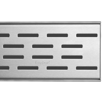 Easy drain multi grille simple fixe 1 80cm acier inoxydable d'occasion