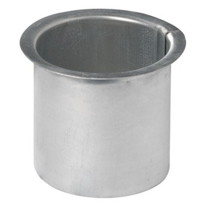 Goujon de gouttière en zinc 100 mm l=100mm pour gouttière en caisson