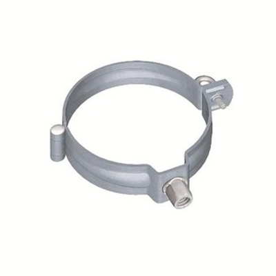 Wentzel collier de serrage à charnière en zinc pour tuyau 100mm sans goupille