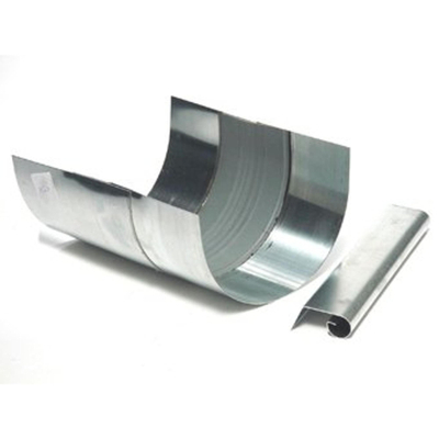 Rheinzink pièce de dilatation en caoutchouc complète pour gouttière moulurée M30 0,80 mm avec pièce à rebord séparée