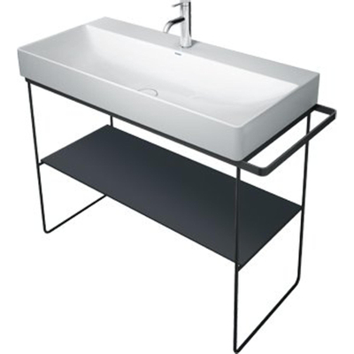 Duravit DuraSquare tablette en verre 97x38cm pour châssis métal 003103 et 003104 noir