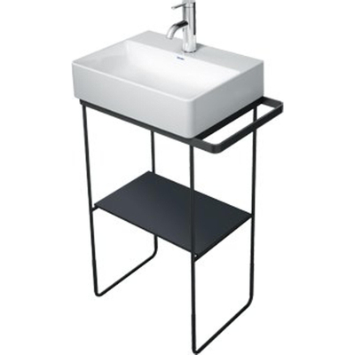 Duravit DuraSquare tablette en verre 42x26.4cm pour châssis métallique 003109 et 003110 noir