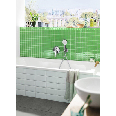 Hansgrohe Isiflex B doucheslang 1/2 x125cm wit