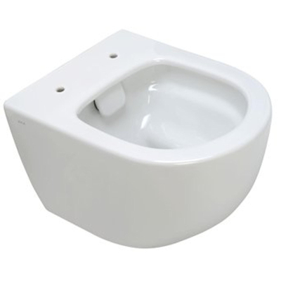 Plieger Zano WC suspendu – compact – Rim-ex – fixation invisible – 36 x 49,5 cm – blanc brillant