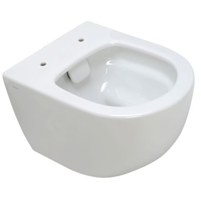 Plieger Zano WC suspendu deep flush compact rim ex 36x49.5cm avec fixation cachée blanc