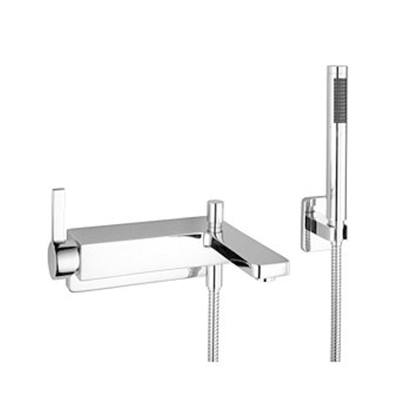 Dornbracht Lulu Mitigeur bain/douche pour montage mural avec garniture de douche Chrome