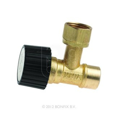 Bonfix Robinet d'arrêt d'angle 3/8x12 mm à compression chromé