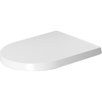 Duravit Starck Me Abattant Compact avec couvercle déclipsable et frein de chute blanc SECOND CHOIX