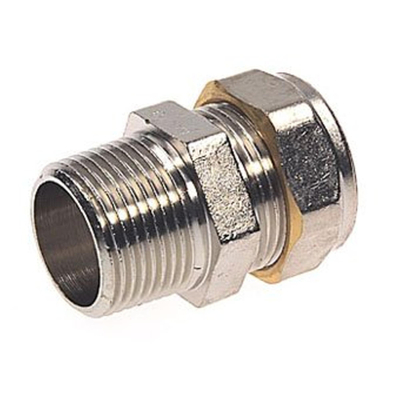Bonfix écrou nickelé 3/8 x 12 mm conique gastec / kiwa