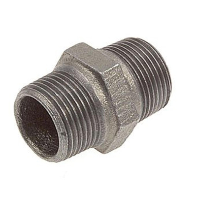 Nefit Ind Nr280 double mamelon avec 2 x filetage extérieur 3/4 noir