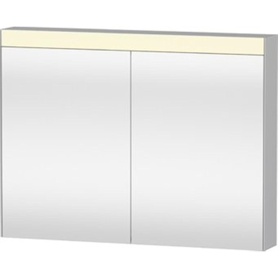 Duravit Good spiegelkast met LED verlichting m. 2 deuren 101x76x14.8cm met wandschakeling