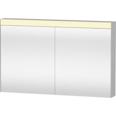 Duravit Good spiegelkast met LED verlichting m. 2 deuren 121x76x14.8cm met wandschakeling