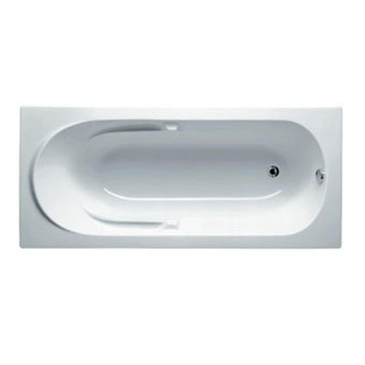 RIHO Future baignoire rectangulaire 170x75cm Blanc brillant