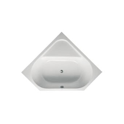 Duravit D Code baignoire d'angle pentagonale acrylique 140x140cm blanc