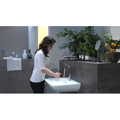 Hansgrohe Talis Mitigeur lavabo - 21cm - bec haut - bec orientable - bonde push open - chrome