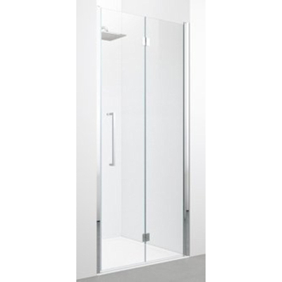 Novellini Young 2.0 1BS porte pliante pour niche 97/101x200cm droite matchroom/transparent
