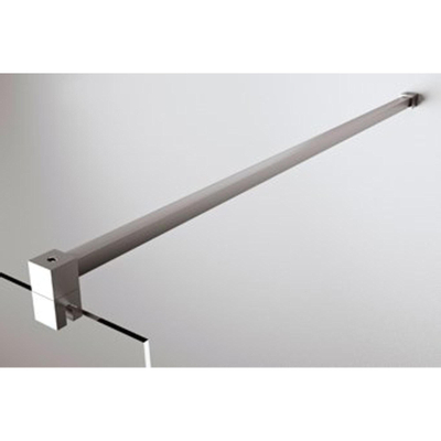 Novellini Giada H support mural 150cm adapté pour épaisseur de verre 6 et 8mm chrome