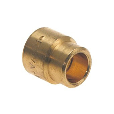 Bonfix réducteur en laiton capillaire 15x12mm gastec / kiwa
