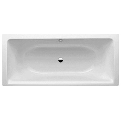 Bette Free baignoire tôle d"acier rectangulaire 200x100x45cm pergamon