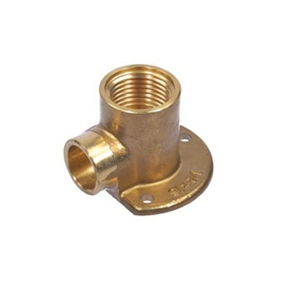 Platine murale basse en laiton 1/2x15 mm Kiwa