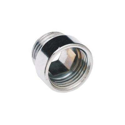 Embout chromé bi.dr.xbu.dr. 3/4 x1/2